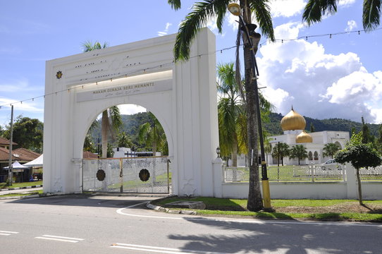 Main Entrance Of Makam Diraja Seri Menanti 