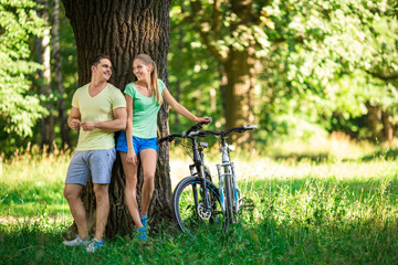 Fototapeta premium Smiling couple