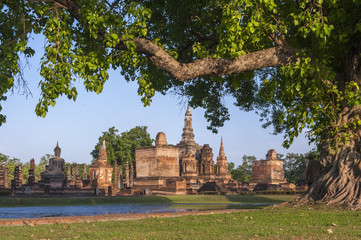 Obraz premium Sukothai historical park, Unesco world heritage