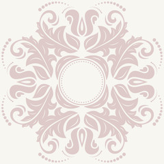 Floral Vector Abstract Pattern