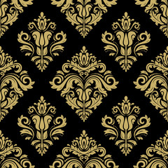 Damask Seamless Vector Pattern