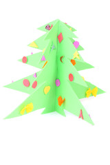 isolated christmas toy - christmas tree
