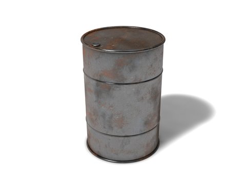 rusted barrel