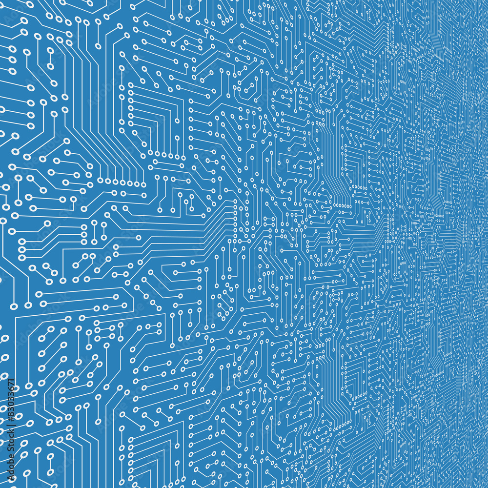 Aufkleber seamless pattern. computer circuit board.