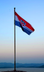 Kroatische Flagge
