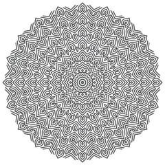 celtic knot pattern card, mandala, amulet