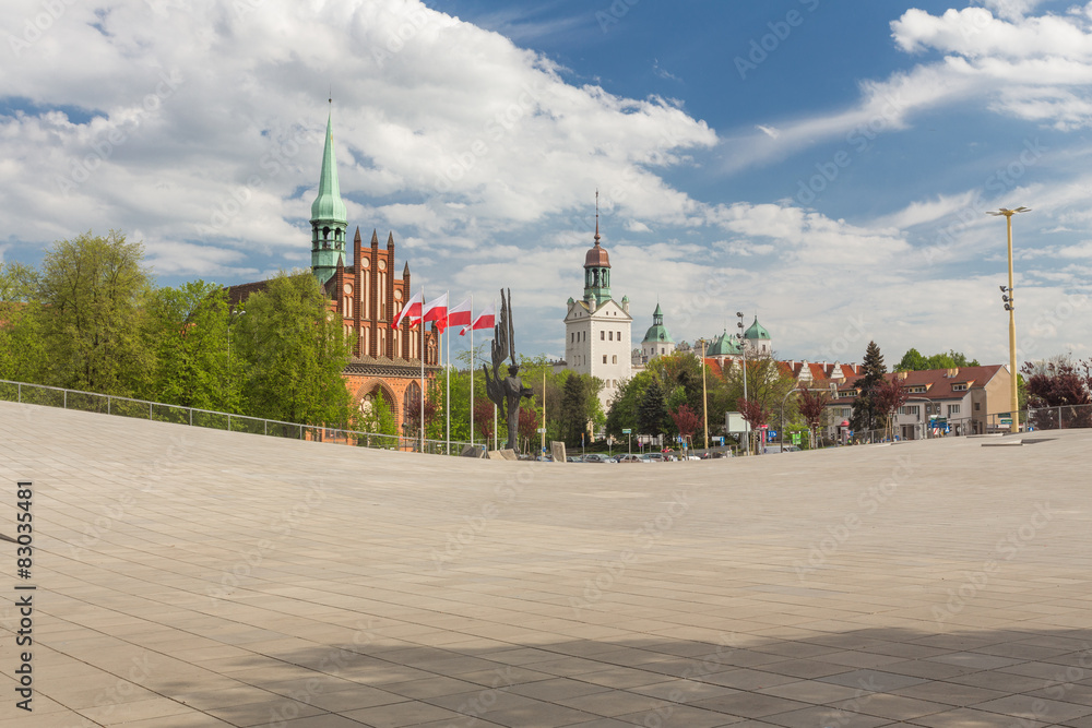 Wall mural Szczecin | Plac Solidarności