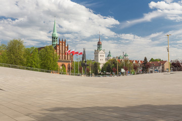 Obraz premium Szczecin | Plac Solidarności