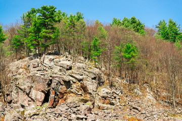 Large Rocky Cliff in the Canadian Shield