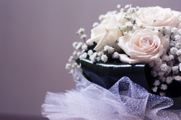 White wedding bouquet