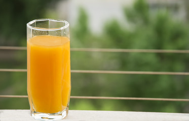 fresh orange juice