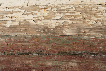 Wall with old paint