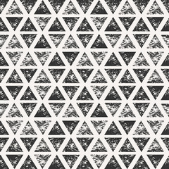 Abstract Triangular Shapes Seamless Pattern