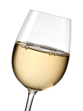 White Wine Glass, Close Up