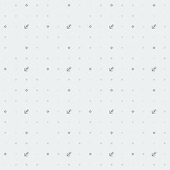 Vector seamless nautical bright pattern with dots and anchors