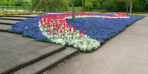 Tulpenbeet Killesberg
