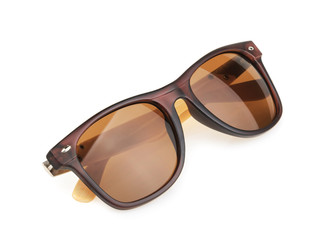 Sunglasses isolated against a white background