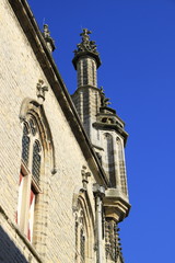 Teilansicht des Rathauses in Middelburg