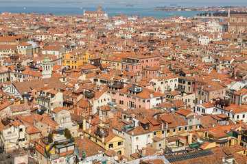Fototapeta na wymiar Venice Rooftops