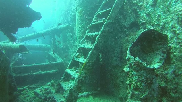 wreck SS Thistlegorm, Red Sea, Sharm el Sheikh 
