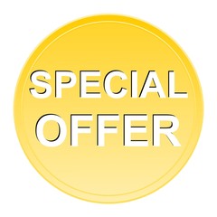 Special Offer gold button