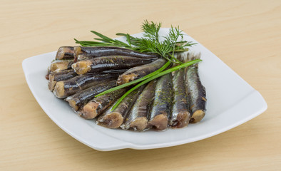Salted anchovy