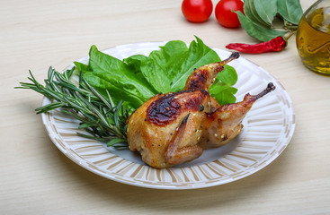 Roasted Quail