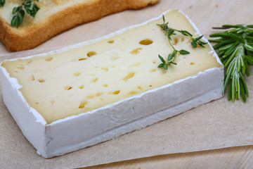 Soft brie cheese