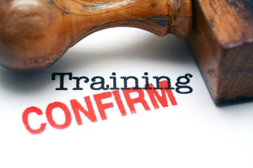 Training confirm