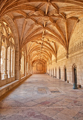 Fototapeta premium Hieronymites Monastery in Lisbon, Portugal