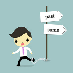 businessman can not change