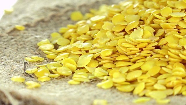 Yellow Lentils 4K UHD footage (seamless loopable)