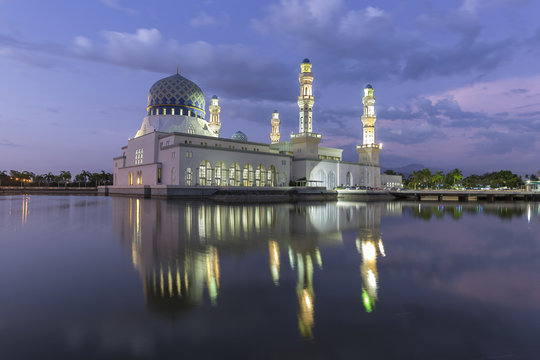 Masjid Bandaraya In Kota Kinabalu, Malaysia