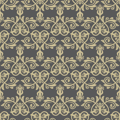 Damask Seamless Vector Pattern