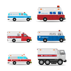Ambulance vector car