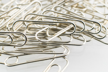 Paper clip isolated