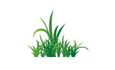 Simple Grass Vector Illustration
