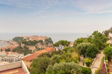 Fototapeta na wymiar Skyline of Monaco, France