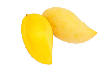 mango on white background