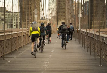 Fotobehang Brooklyn Bridge Afternoon © hafakot