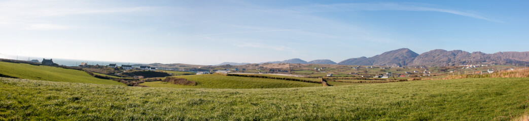 Beara Peninsula Panoramic view landscape Near Ardgroom Ireland 