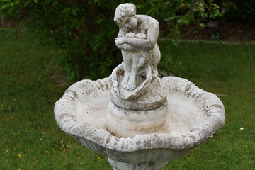 Fototapeta premium Ein Springbrunnen ohne Wasser