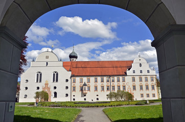 Klosterhof im Kloster Benediktbeuern