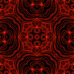 Retro Seamless Vector Wallpaper