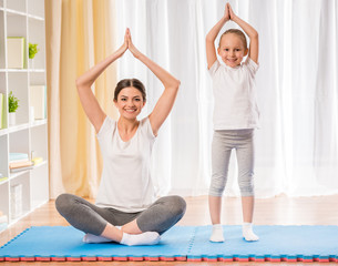 Yoga at home