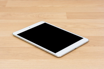 White digital tablet