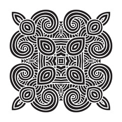 celtic knot pattern card, mandala, amulet