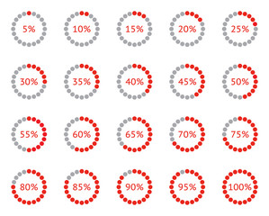Vector loader progress.
