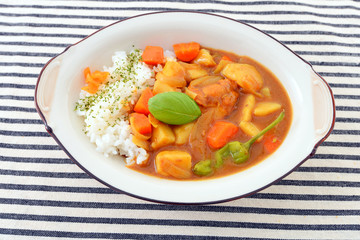 おいしそうなカレーライス