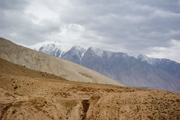 Fototapeta na wymiar Mountain peak in Northern area of Pakistan